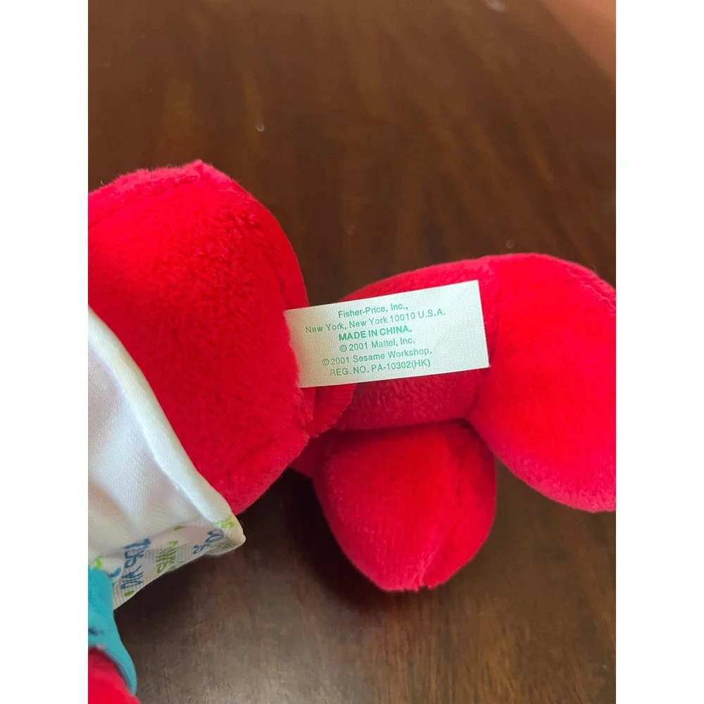 Fisher Price Sesame Street Sunny Day Dia Soleado Elmo Plush Vintage 2001 90367